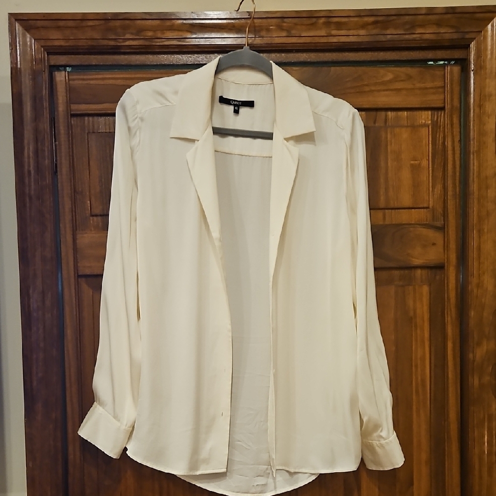Elegant Cream Blouse
